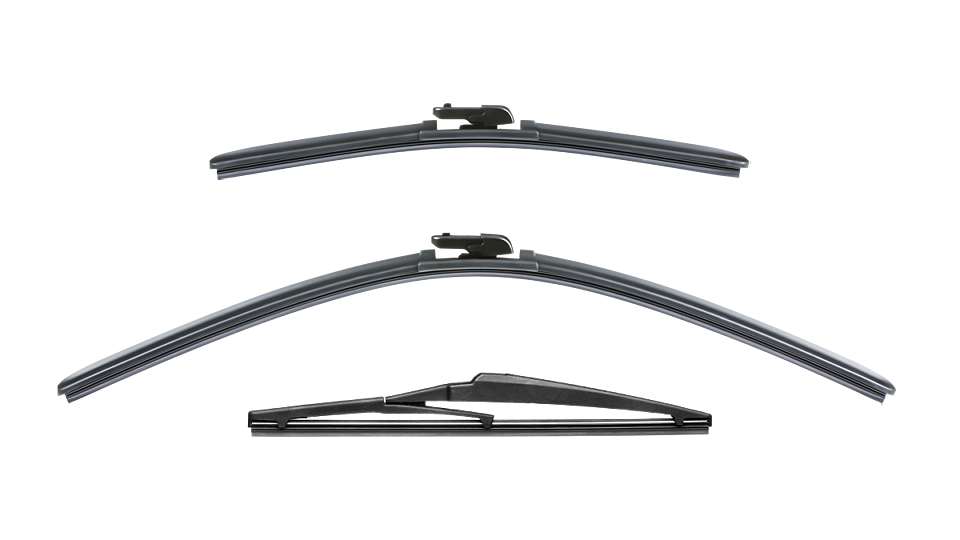 Toyota Sienta wiper blades P17 wiper blades 2015 - 2022 Front & Rear Kit