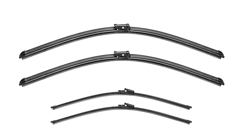 Volkswagen Transporter wiper blades T6 2 Rear Doors wiper blades 2015 - 2019 Front & Rear Kit