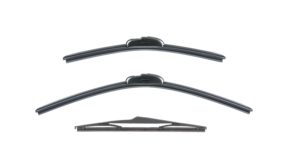 Kia Picanto wiper blades TA wiper blades 2016 - 2017 Front & Rear Kit