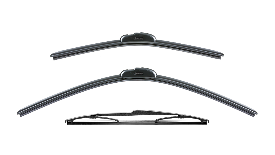smart ForFour wiper blades W454 wiper blades 2004 - 2006 Front & Rear Kit