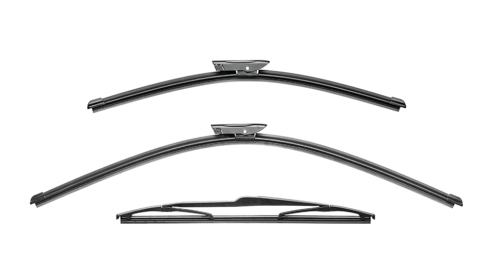 Renault Megane wiper blades B95 Hatch (5-door) wiper blades 2013 - 2016 Front & Rear Kit