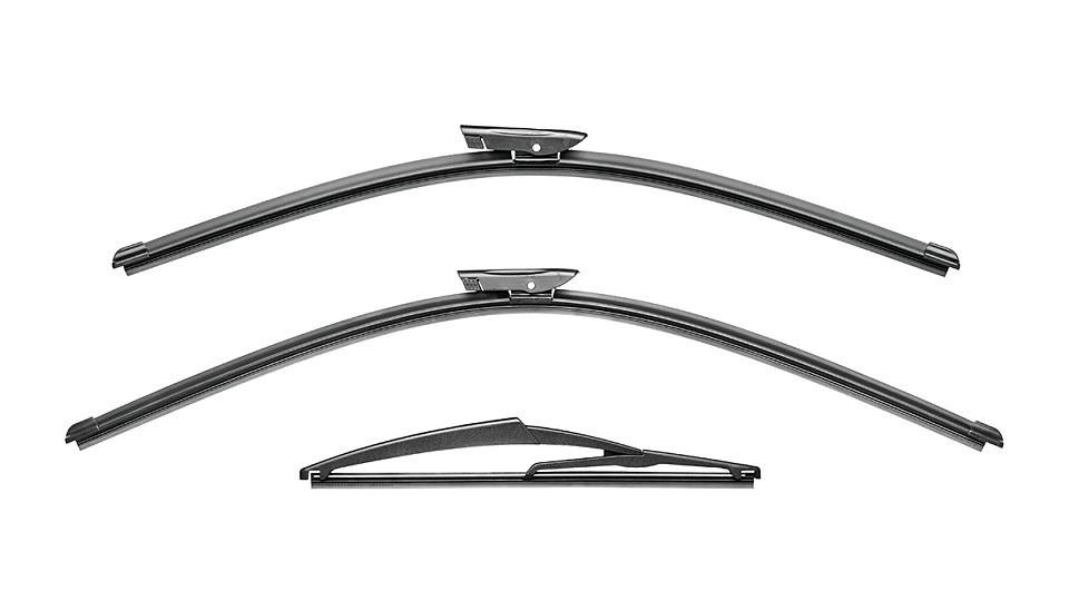 Saab 9-5 wiper blades Mk I Wagon wiper blades 2007 - 2009 Front & Rear Kit