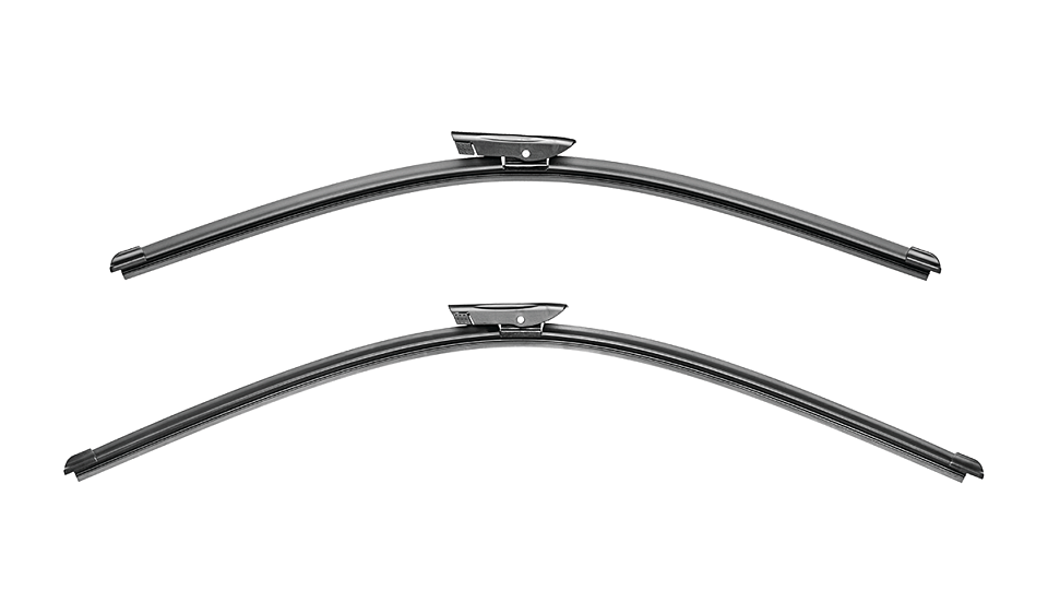 Renault Kangoo wiper blades X61 Facelift 2 Rear Doors wiper blades 2017 - 2022 Front & Rear Kit