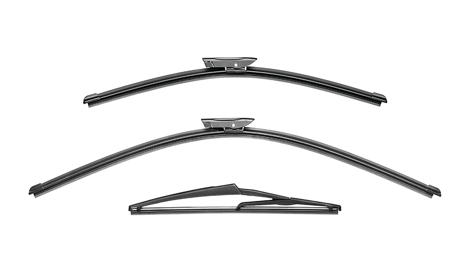 Citroen C3 wiper blades A5, A51 Hatch wiper blades 2010 - 2014 Front & Rear Kit