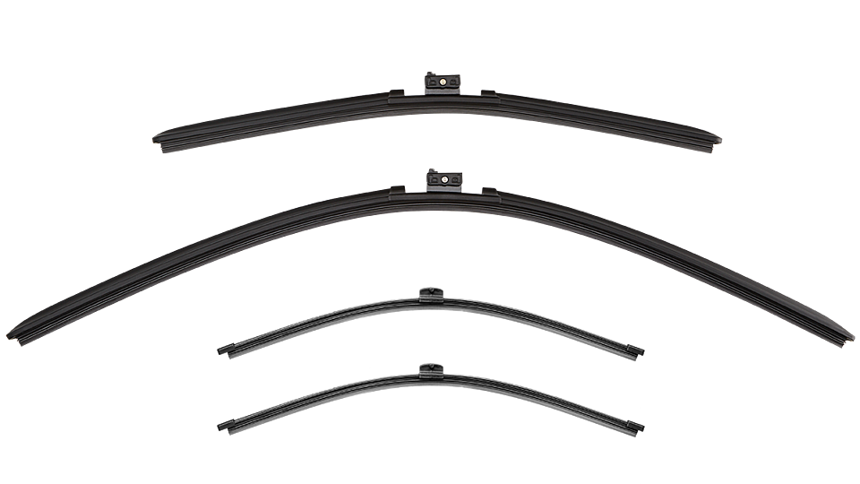 Mercedes-Benz Vito wiper blades W447 2 Rear Doors wiper blades 2015 - 2025 Front & Rear Kit