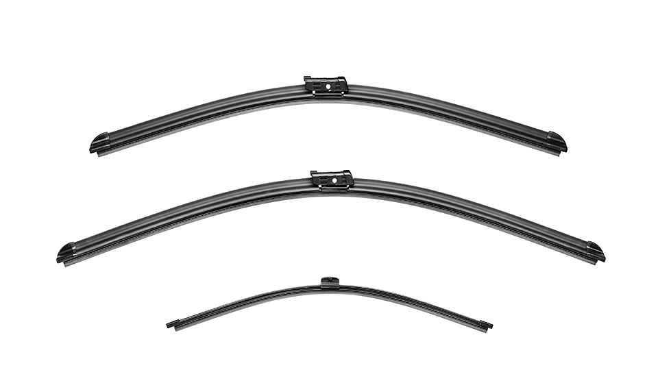 Audi RS Q3 wiper blades 8U wiper blades 2014 - 2018 Front & Rear Kit