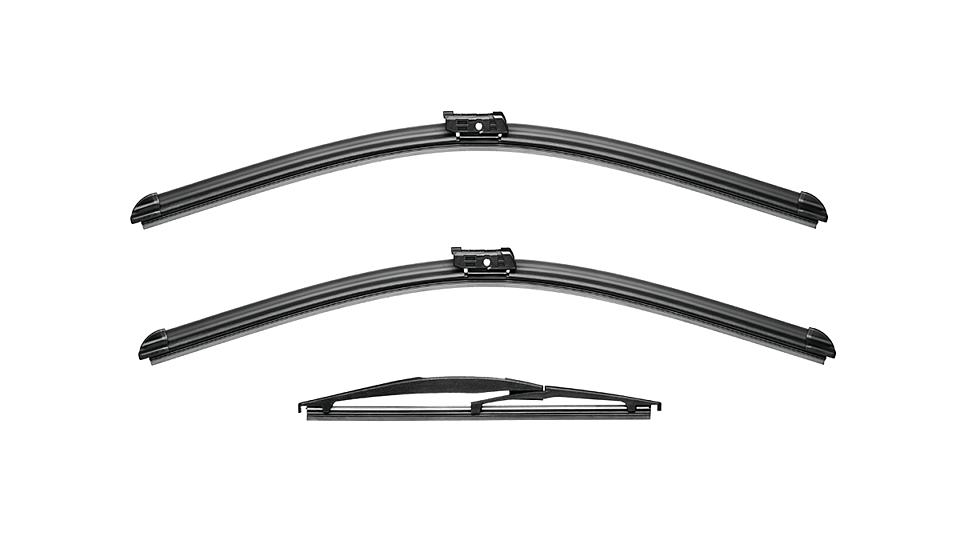SsangYong Rexton wiper blades Y400, Y450, Y461 wiper blades 2018 - 2024 Front & Rear Kit