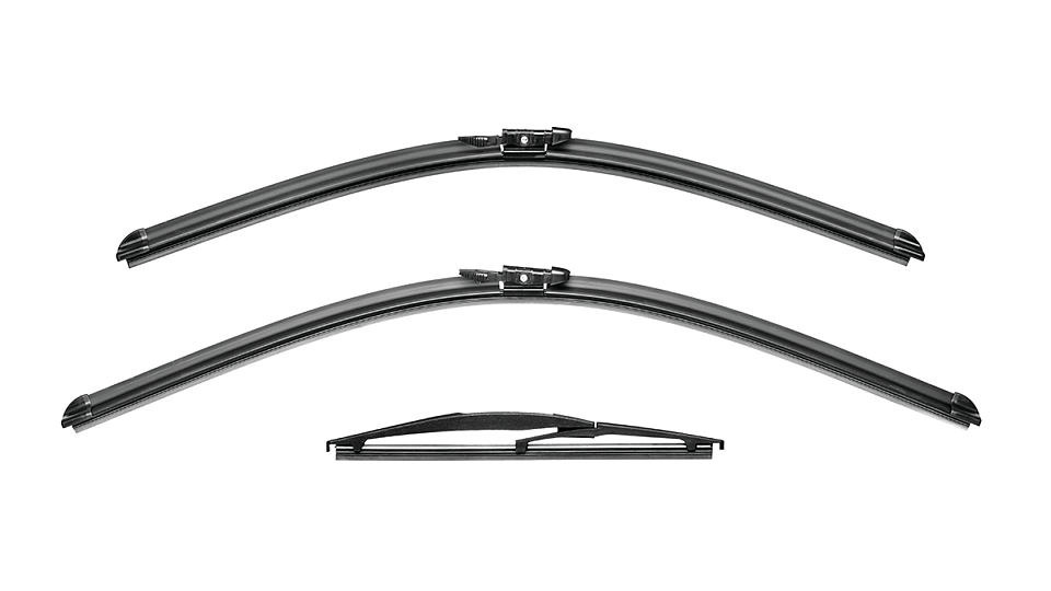 smart ForTwo wiper blades W451 Hatch (3-door) wiper blades 2008 - 2013 Front & Rear Kit