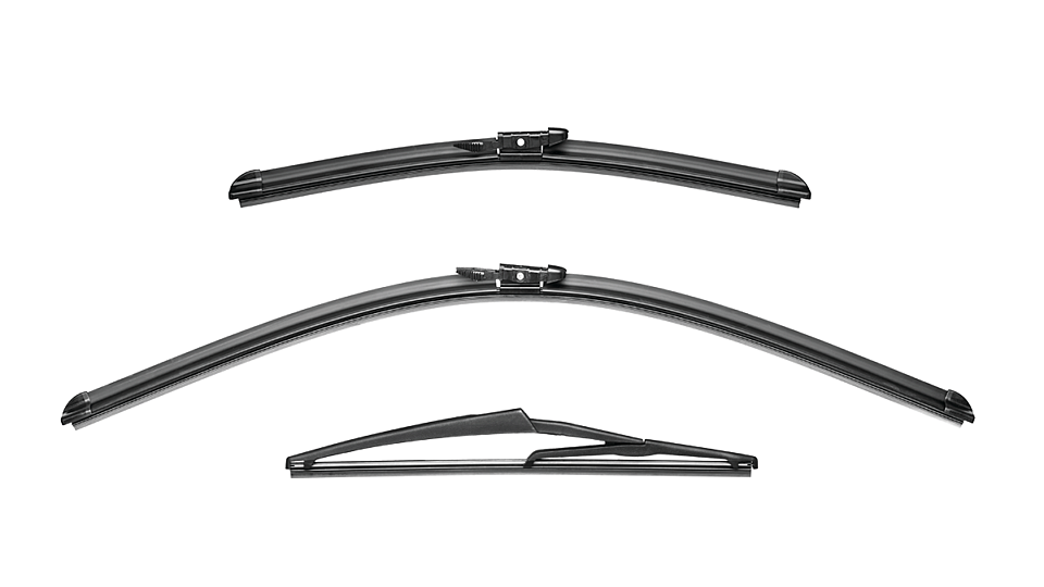 Opel Corsa wiper blades wiper blades 2012 - 2014 Front & Rear Kit