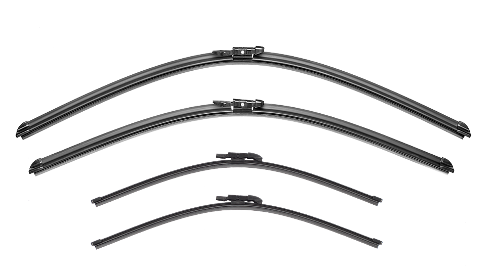 Mercedes-Benz Vito wiper blades W639 Facelift 2 Rear Doors wiper blades 2010 - 2015 Front & Rear Kit
