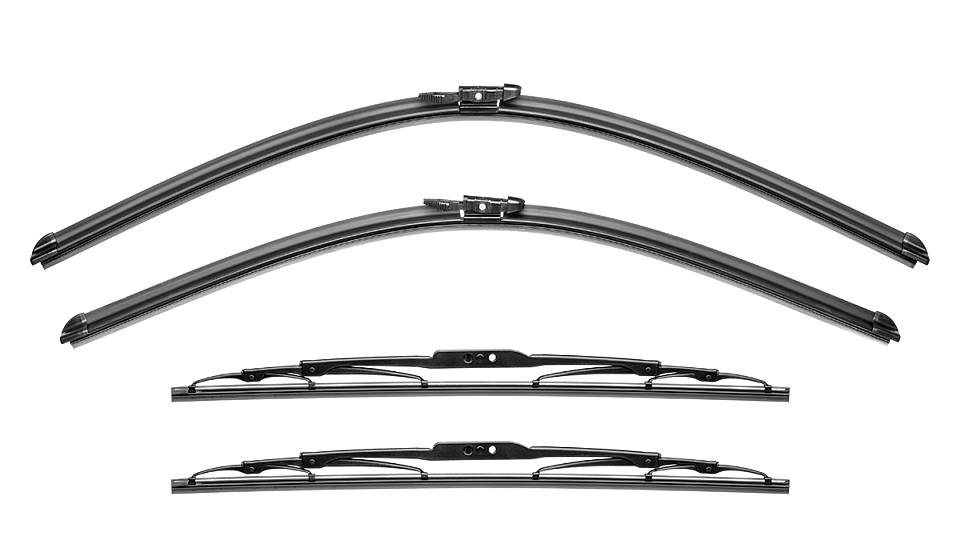 Mercedes-Benz Vito wiper blades W639 2 Rear Doors wiper blades 2005 - 2010 Front & Rear Kit
