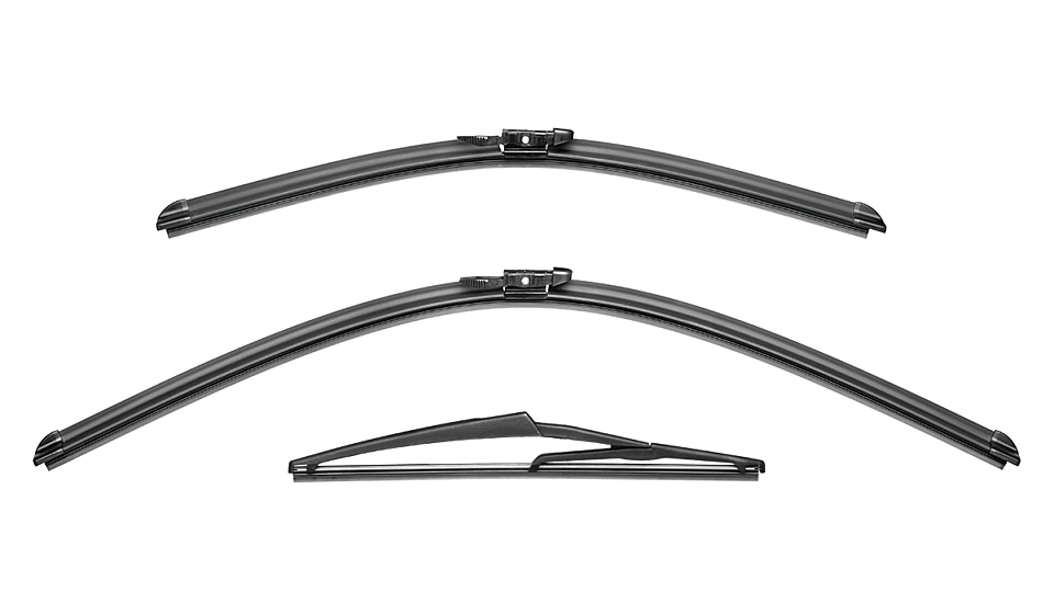 Mercedes-Benz GL-Class wiper blades X164 wiper blades 2006 - 2012 Front & Rear Kit