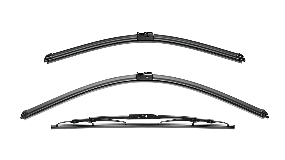 Volkswagen Caddy wiper blades 2 Rear Doors wiper blades 2005 - 2006 Front & Rear Kit
