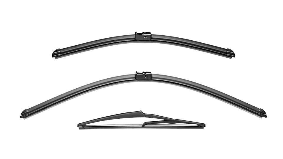 Peugeot 207 wiper blades A7 Wagon wiper blades 2007 - 2012 Front & Rear Kit