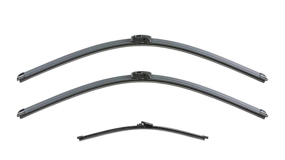 Volkswagen Touareg wiper blades 7L Facelift wiper blades 2007 - 2010 Front & Rear Kit