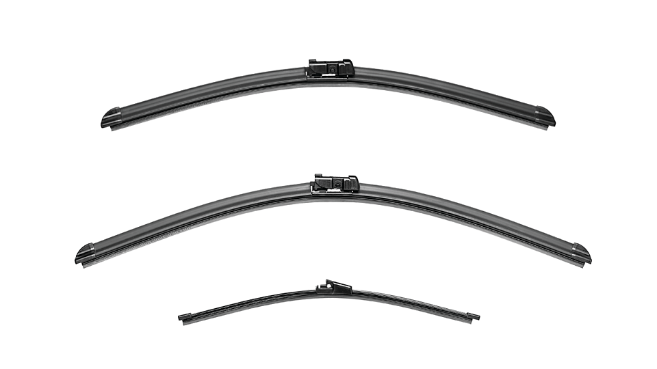 SKODA Roomster wiper blades 5J wiper blades 2007 - 2015 Front & Rear Kit