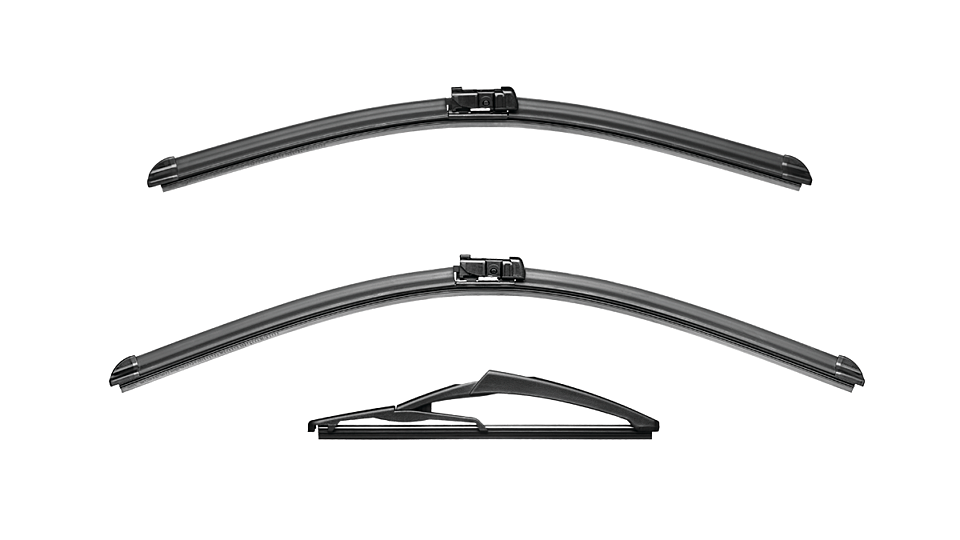 Jeep Renegade wiper blades BU wiper blades 2015 - 2019 Front & Rear Kit