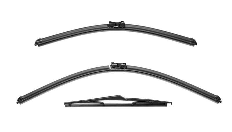 Aero Wiper Blades – Ford Kuga 2012-2019 MK2 – Flat Blade – Front – Iguana – Pinch Tab