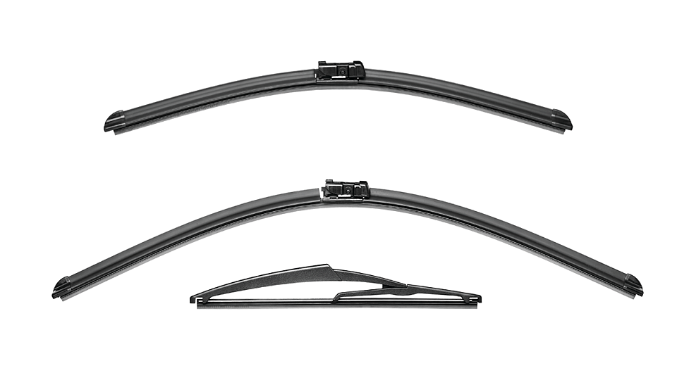Fiat Ritmo wiper blades wiper blades 2008 - 2009 Front & Rear Kit