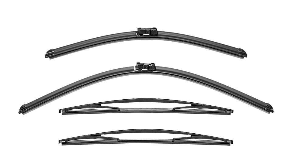 Mitsubishi Express wiper blades SN 2 Rear Doors wiper blades 2020 - 2022 Front & Rear Kit