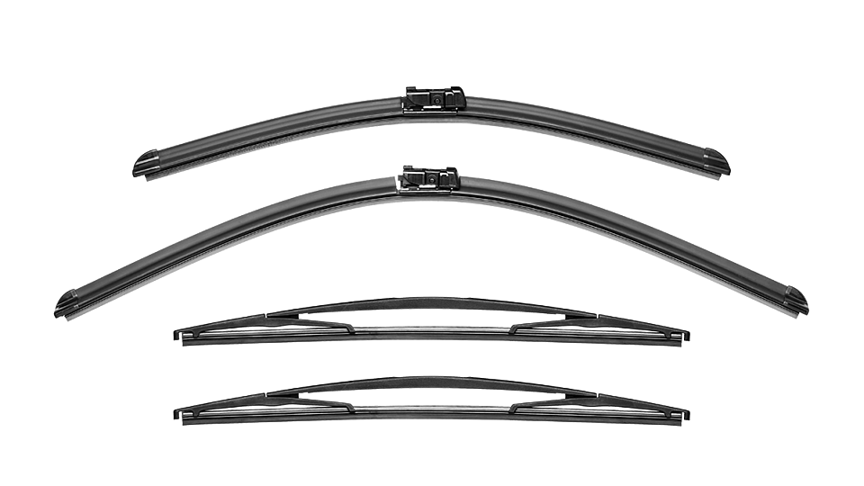 Renault Trafic wiper blades X82 2 Rear Doors wiper blades 2015 - 2025 Front & Rear Kit