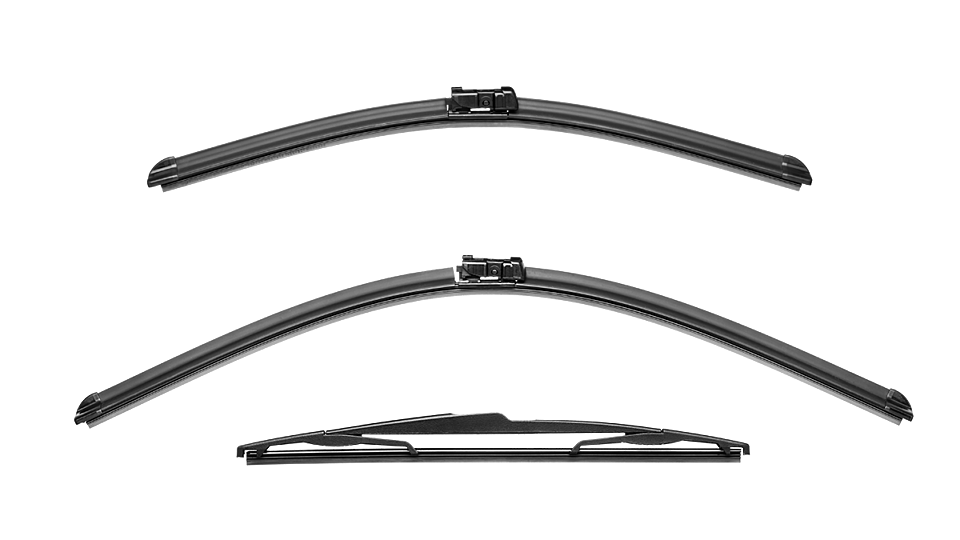 Volvo C30 wiper blades Facelift wiper blades 2010 - 2013 Front & Rear Kit