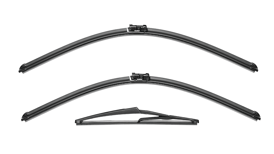 Mercedes-AMG ML63 wiper blades W166 wiper blades 2012 - 2015 Front & Rear Kit