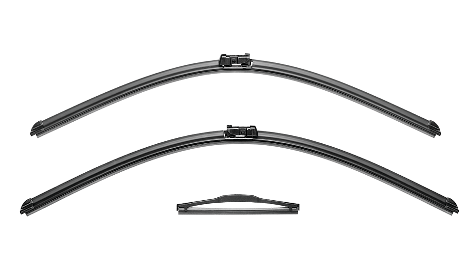 Citroen DS4 wiper blades wiper blades 2011 - 2016 Front & Rear Kit