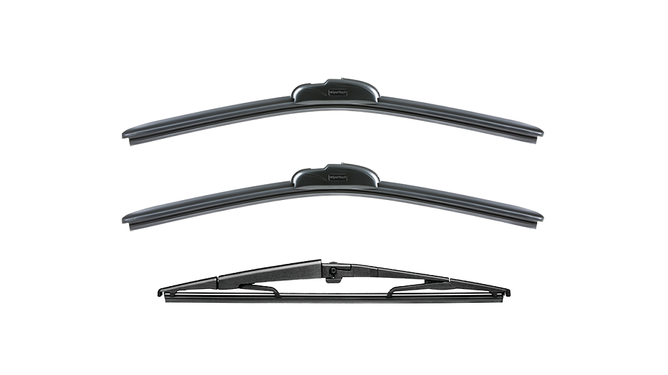 Jeep Commander wiper blades XK, XH wiper blades 2006 - 2010 Front & Rear Kit