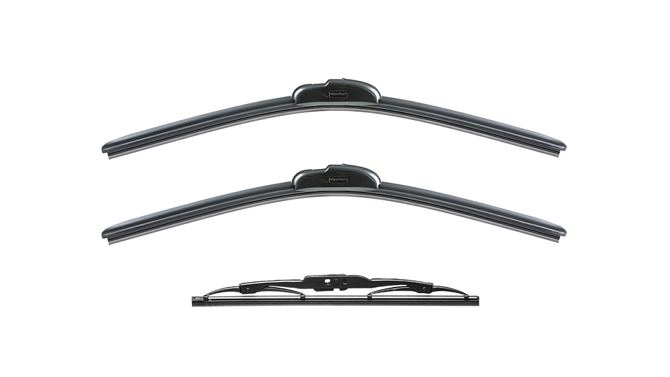 Renault Kangoo wiper blades X76 2 Rear Doors wiper blades 2004 - 2010 Front & Rear Kit