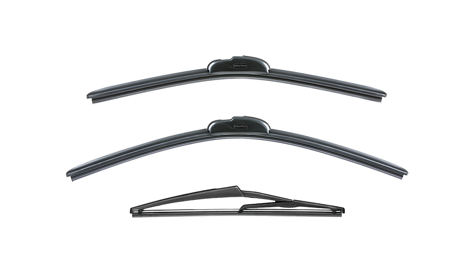 Nissan Micra wiper blades K12 Facelift wiper blades 2007 - 2010 Front & Rear Kit