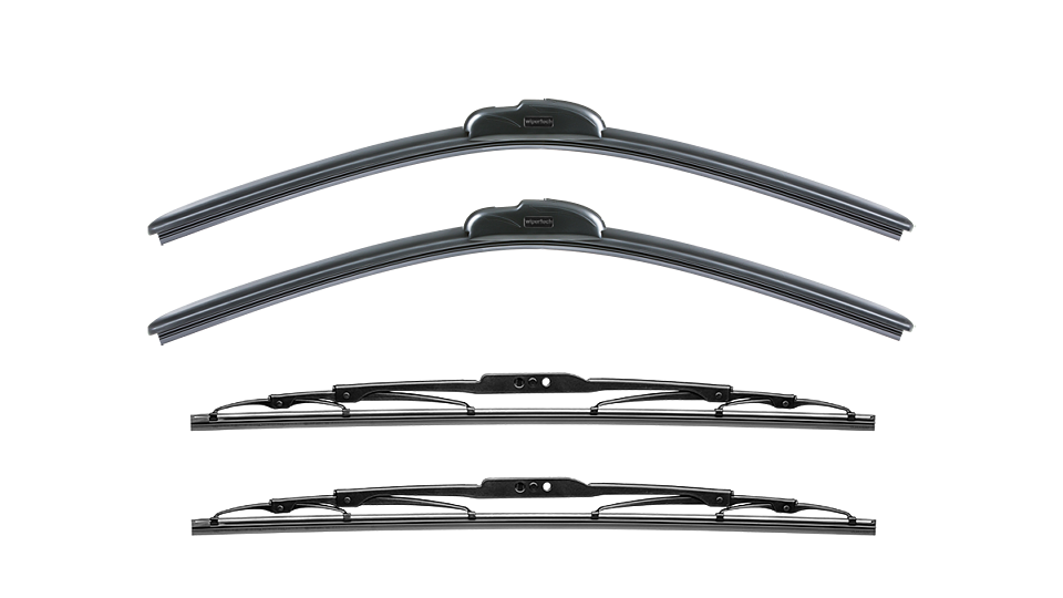 Volkswagen Transporter wiper blades T4 2 Rear Doors wiper blades 1993 - 2004 Front & Rear Kit