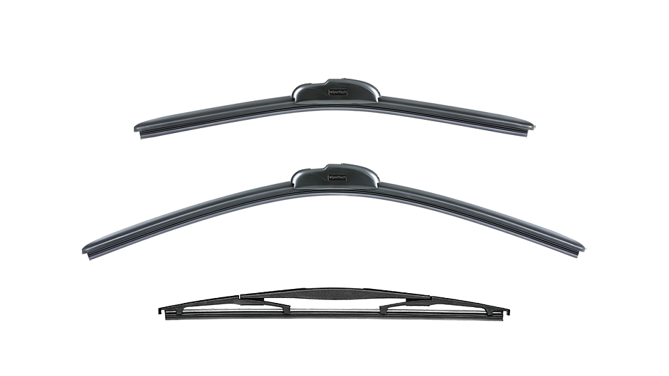 MG MG 3 wiper blades GEN-1, GEN-2 wiper blades 2016 - 2024 Front & Rear Kit