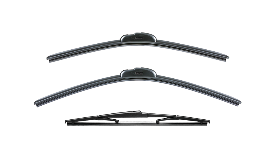Mitsubishi Outlander wiper blades ZE, ZF wiper blades 2003 - 2006 Front & Rear Kit