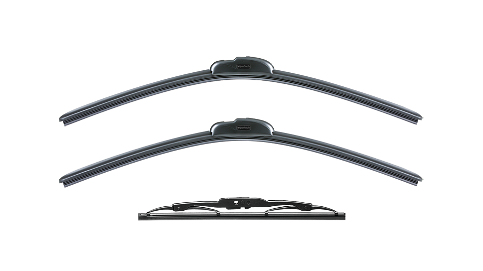 Renault Kangoo wiper blades X61 2 Rear Doors wiper blades 2010 - 2016 Front & Rear Kit