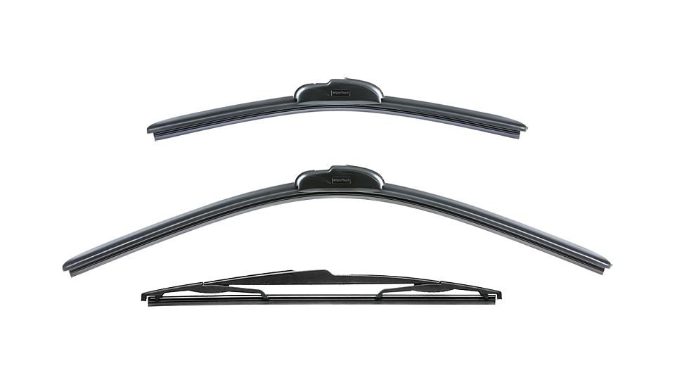 Renault Scenic RX4 wiper blades J64 wiper blades 2000 - 2003 Front & Rear Kit