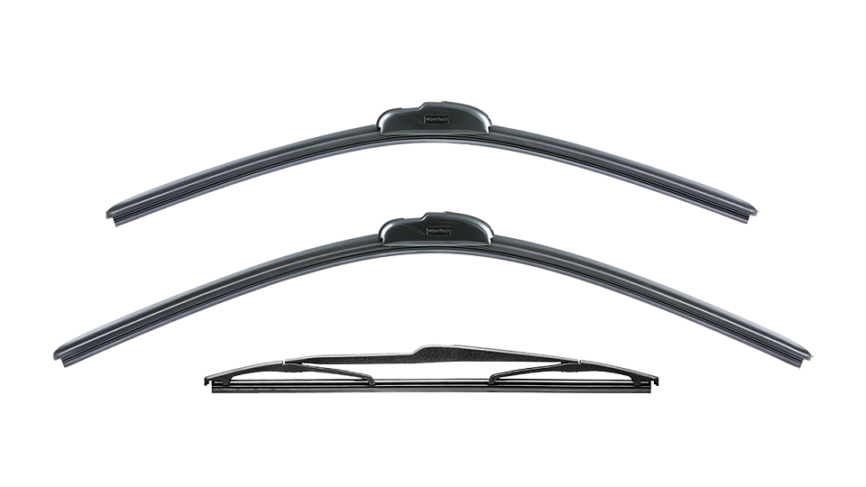 smart ForFour wiper blades W454 wiper blades 2004 - 2006 Front & Rear Kit
